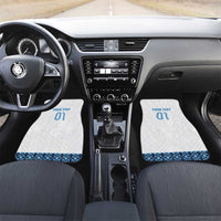 Guatemala Football Car Mats La Azul y Blanco Come On