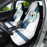 Guatemala Football Car Seat Cover La Azul y Blanco Come On