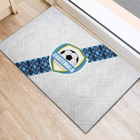 Guatemala Football Rubber Doormat La Azul y Blanco Come On