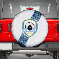Guatemala Football Spare Tire Cover La Azul y Blanco Come On