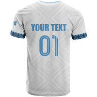 Custom Guatemala Football T Shirt La Azul y Blanco Come On