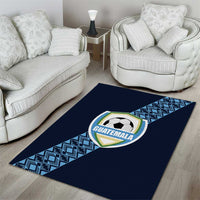 Guatemala Football Area Rug Vamos Los Chapines