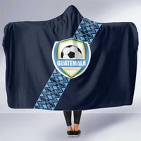 Guatemala Football Hooded Blanket Vamos Los Chapines