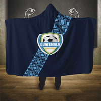 Guatemala Football Hooded Blanket Vamos Los Chapines