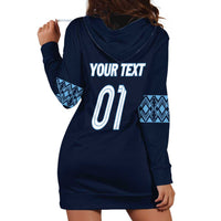 Custom Guatemala Football Hoodie Dress Vamos Los Chapines