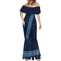 Custom Guatemala Football Mermaid Dress Vamos Los Chapines