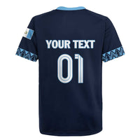 Custom Guatemala Football Rugby Jersey Vamos Los Chapines