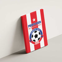 Puerto Rico Football Canvas Wall Art Go The Blue Hurricane