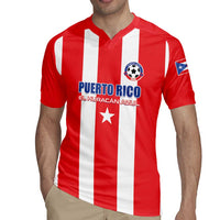Custom Puerto Rico Football Rugby Jersey Go The Blue Hurricane
