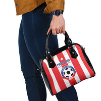 Puerto Rico Football Shoulder Handbag Go The Blue Hurricane