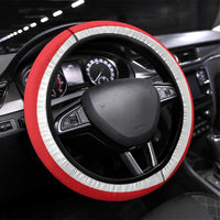 Puerto Rico Football Steering Wheel Cover Go The Blue Hurricane