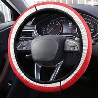 Puerto Rico Football Steering Wheel Cover Go The Blue Hurricane
