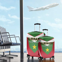 Suriname Football Luggage Cover Go Sranankondre Fubal Pluga