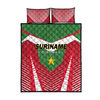 Suriname Football Quilt Bed Set Go Sranankondre Fubal Pluga