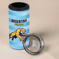 Custom Rugby Argentina 4 in 1 Can Cooler Tumbler Pumitas Go Champions