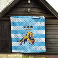 Rugby Argentina Quilt Pumitas Go Champions