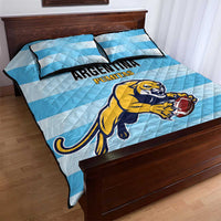 Rugby Argentina Quilt Bed Set Pumitas Go Champions
