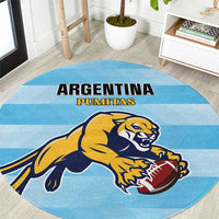 Rugby Argentina Round Carpet Pumitas Go Champions