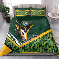 Rugby South Africa Bedding Set Baby Boks Go Champions