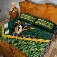 Rugby South Africa Quilt Bed Set Baby Boks Go Champions