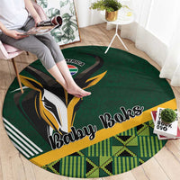 Rugby South Africa Round Carpet Baby Boks Go Champions