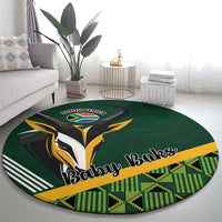 Rugby South Africa Round Carpet Baby Boks Go Champions