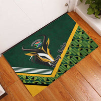 Rugby South Africa Rubber Doormat Baby Boks Go Champions