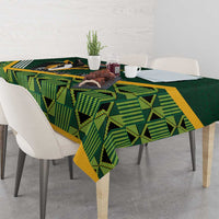 Rugby South Africa Tablecloth Baby Boks Go Champions