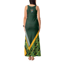 Custom Rugby South Africa Tank Maxi Dress Baby Boks Go Champions