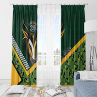Rugby South Africa Window Curtain Baby Boks Go Champions