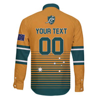 Custom Rugby Australia Family Matching Summer Maxi Dress and Hawaiian Shirt Junior Wallabies Go Champions