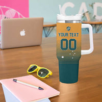 Custom Rugby Australia Tumbler With Handle Junior Wallabies Go Champions