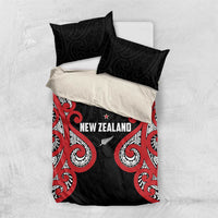 Rugby New Zealand Bedding Set Baby Black Go Champions