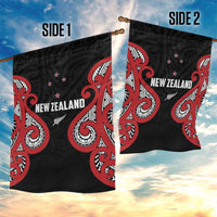 Rugby New Zealand Garden Flag Baby Black Go Champions