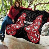 Rugby New Zealand Quilt Baby Black Go Champions