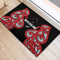 Rugby New Zealand Rubber Doormat Baby Black Go Champions