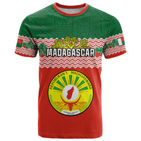 Personalised Madagascar T Shirt Madagasikara Seal Baobab African Pattern - Wonder Print Shop