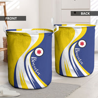 Boneiru Flag Stylized Laundry Basket
