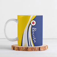 Personalized Boneiru Flag Stylized Ceramic Mug