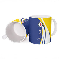 Personalized Boneiru Flag Stylized Ceramic Mug