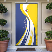 Personalized Boneiru Flag Stylized Door Cover