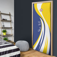 Personalized Boneiru Flag Stylized Door Cover
