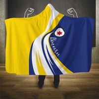 Boneiru Flag Stylized Hooded Blanket