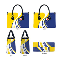Boneiru Flag Stylized Leather Bag