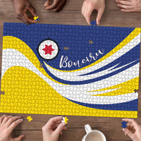 Boneiru Flag Stylized Puzzle