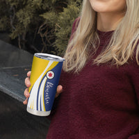 Personalized Boneiru Flag Stylized Tumbler Cup
