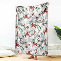 Cardical Christmas White Blanket Xmas Pattern