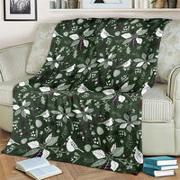 Cardical Christmas Green Blanket Xmas Pattern