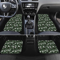 Cardinal Christmas Green Car Mats Xmas Pattern - Wonder Print Shop