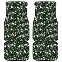 Cardinal Christmas Green Car Mats Xmas Pattern - Wonder Print Shop